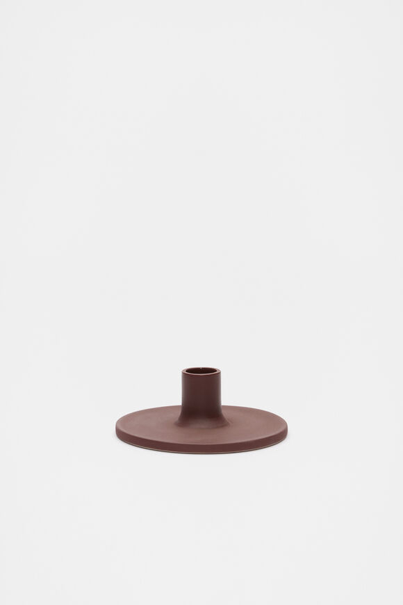 Candle Holder  Claret  hi-res