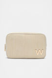 Initials Make Up Bag  W  hi-res