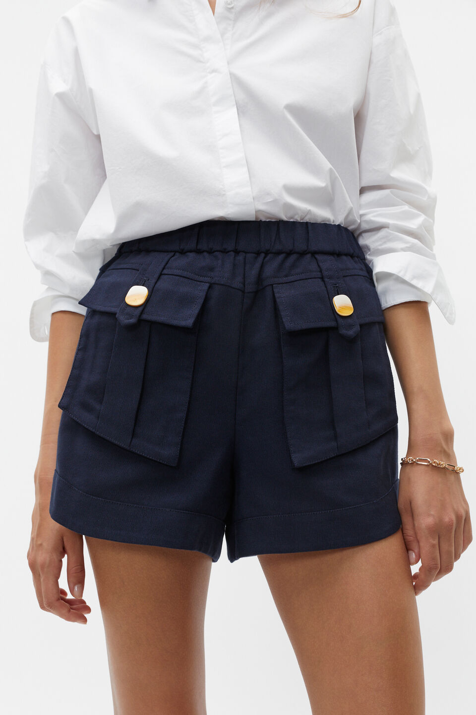 Sailor Pocket Short  Midnight Sky
