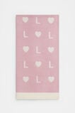 Heart Initial Blanket  L  hi-res