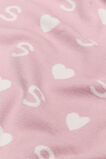 Heart Initial Blanket  S  hi-res