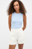 Patch Pocket Cotton Short  White  hi-res