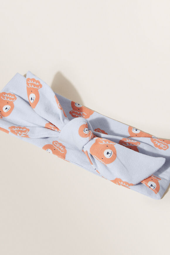 Poodle Headband  Baby Blue  hi-res