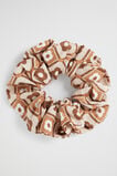 Retro Scrunchie  Auburn Brown Retro  hi-res