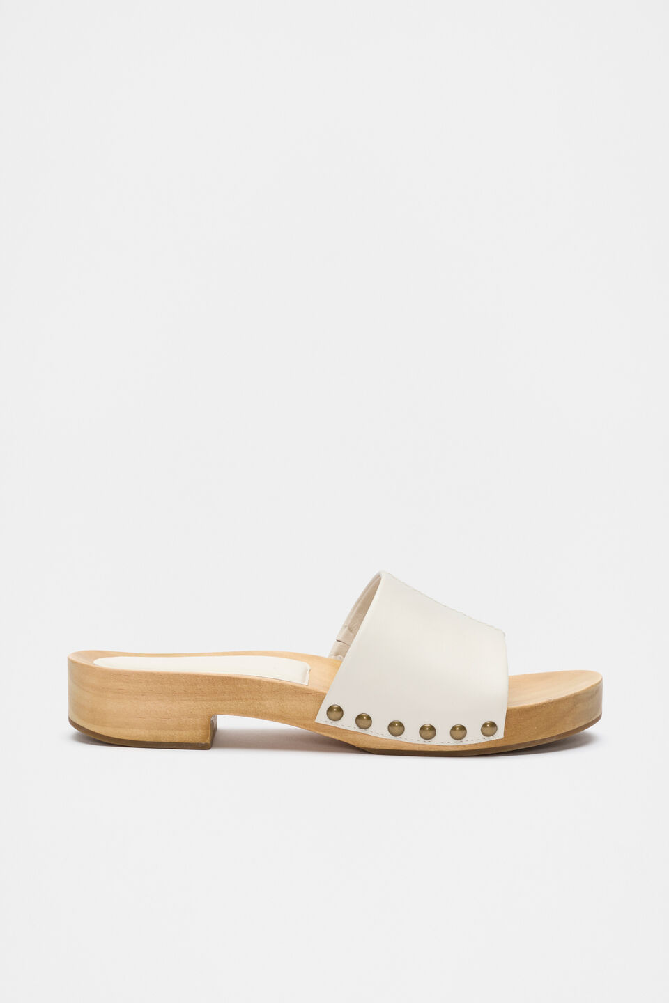 Beth Wooden Clog  Tofu