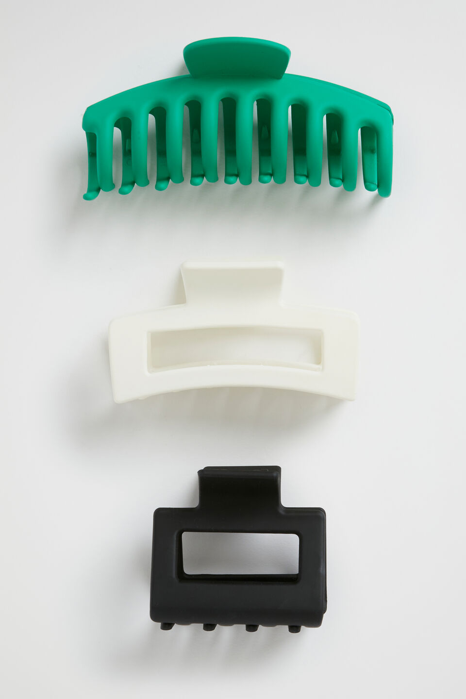 Hair Claw Pack  Bright Mint