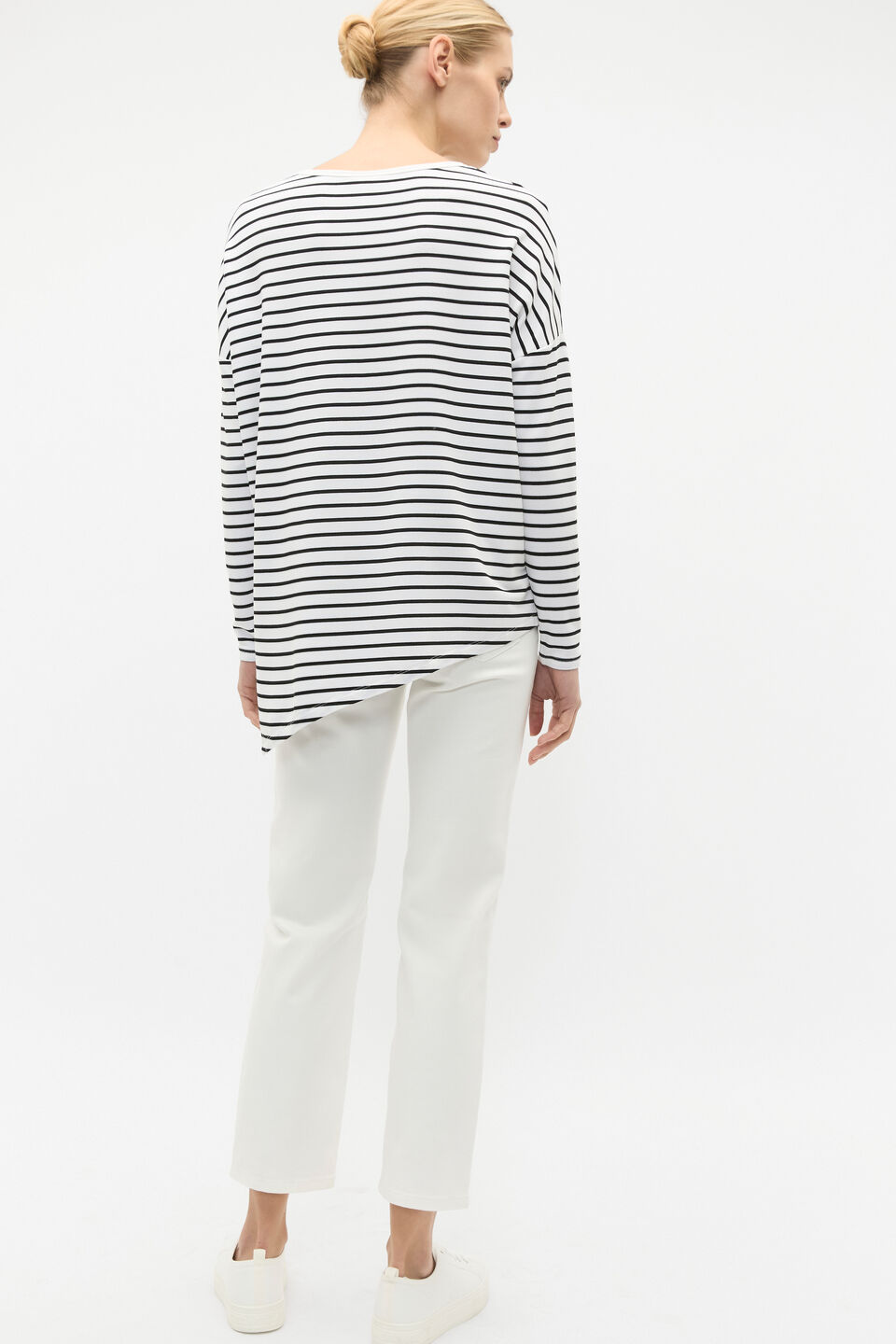 Core Asymmetrical Top  Mono Stripe