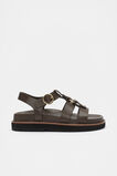 Callie Caged Sandal  Chocolate  hi-res