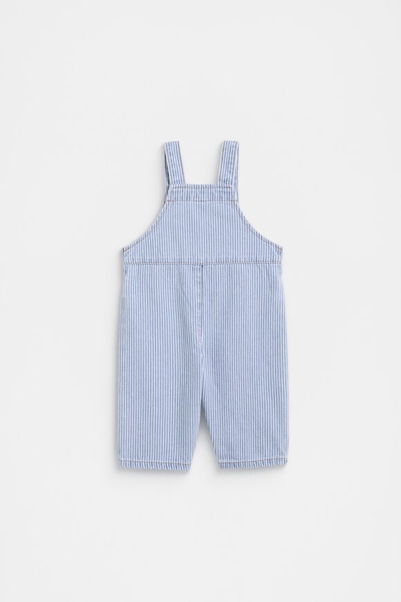 Core Logo Overall  Denim Stripe  hi-res