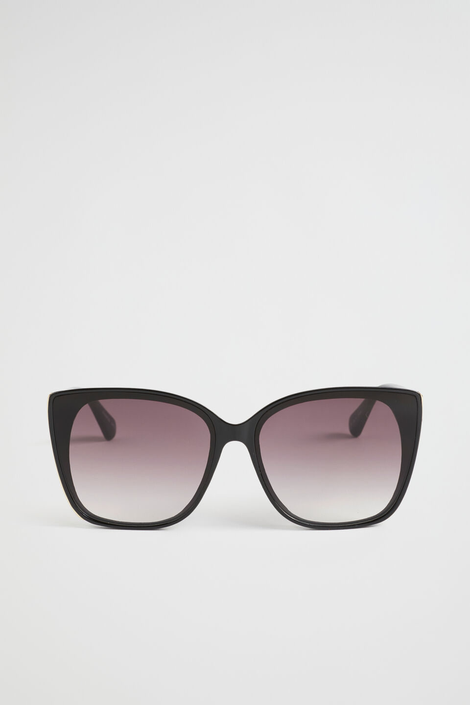 Hannah D Frame Sunglasses  Black