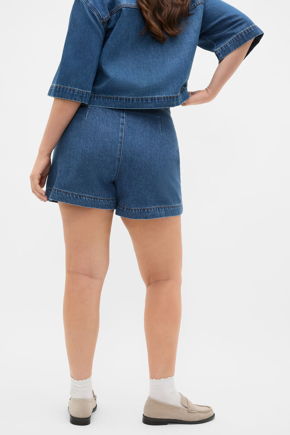 Patch Pocket Cotton Short  Heritage Wash