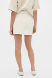 Belted Pocket Mini Skirt  Coconut Cream  hi-res