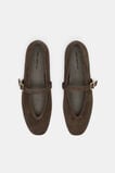 Arlo Ballet Flat  Chocolate Suede  hi-res