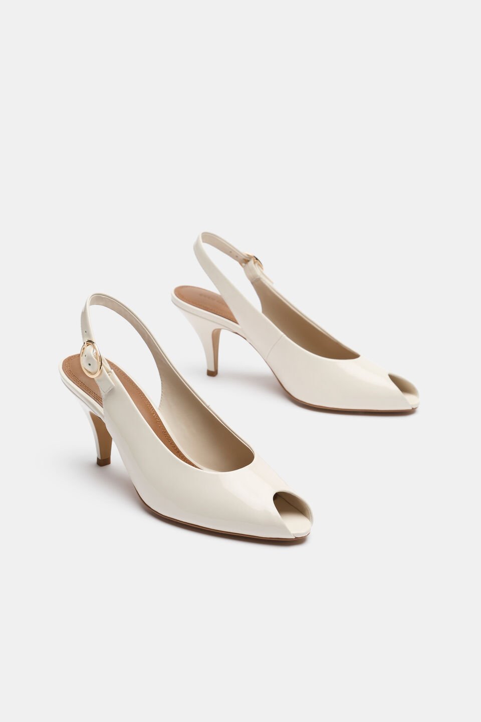 Emery Peep Toe Heel  Cream