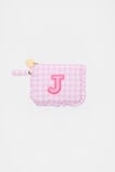 Beaded Initial Purse  J  hi-res