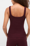 Core Heritage Rib Tank  Plum Red  hi-res