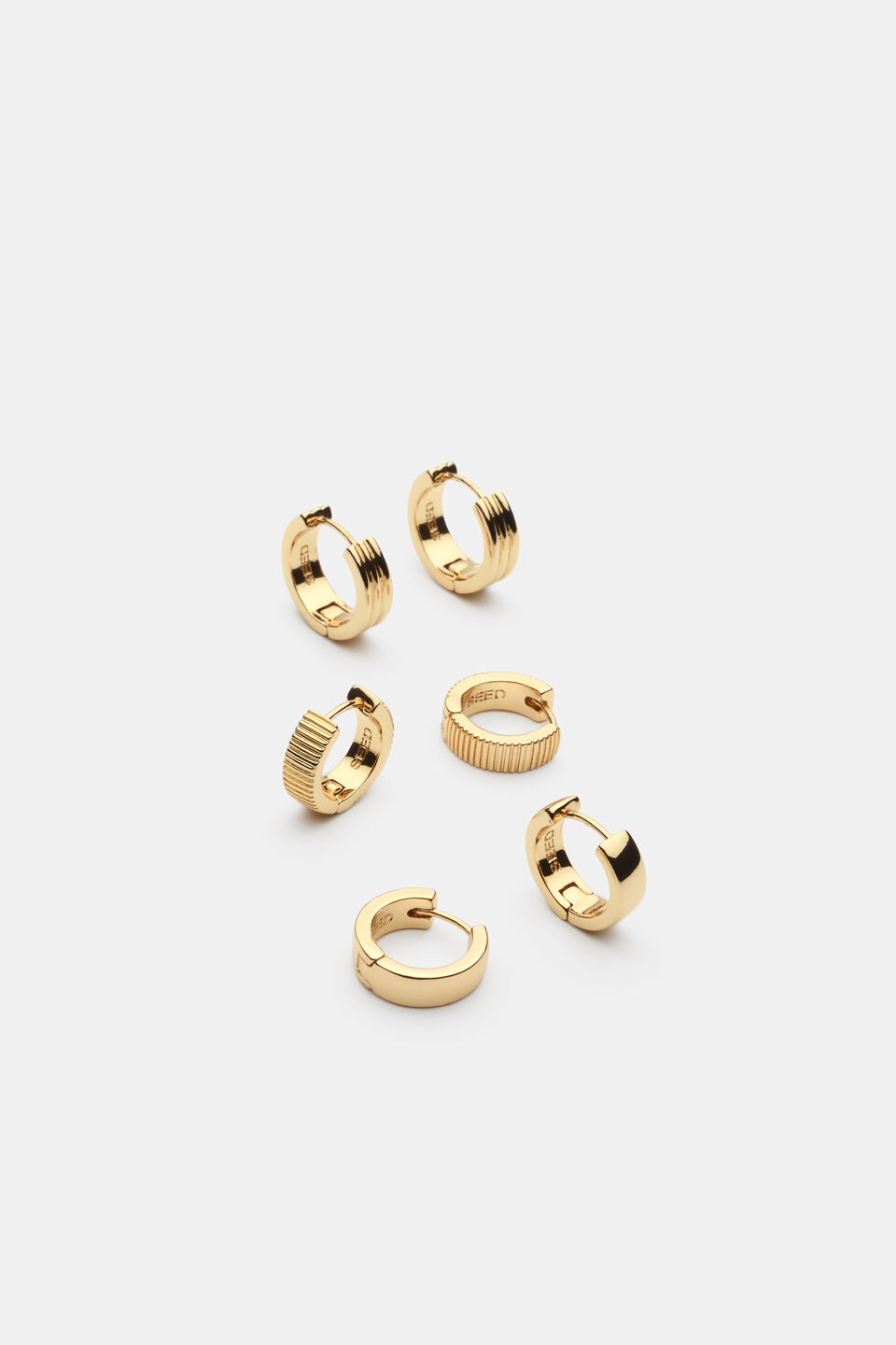 Fluted Ear Pack  Gold