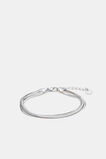 Double Layer Bracelet  Silver  hi-res