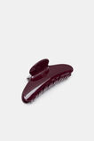 Seed Resin Hair Claw  Plum Red  hi-res