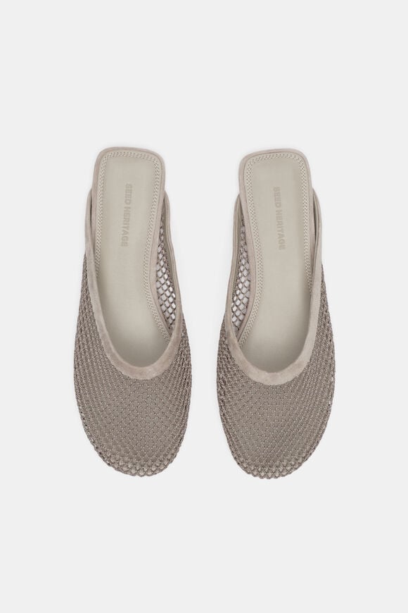Marley Mesh Mule  Fawn  hi-res