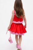 Scallop Skirt  Strawberry Red  hi-res