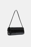 Croc Shoulder Bag  Black Croc  hi-res