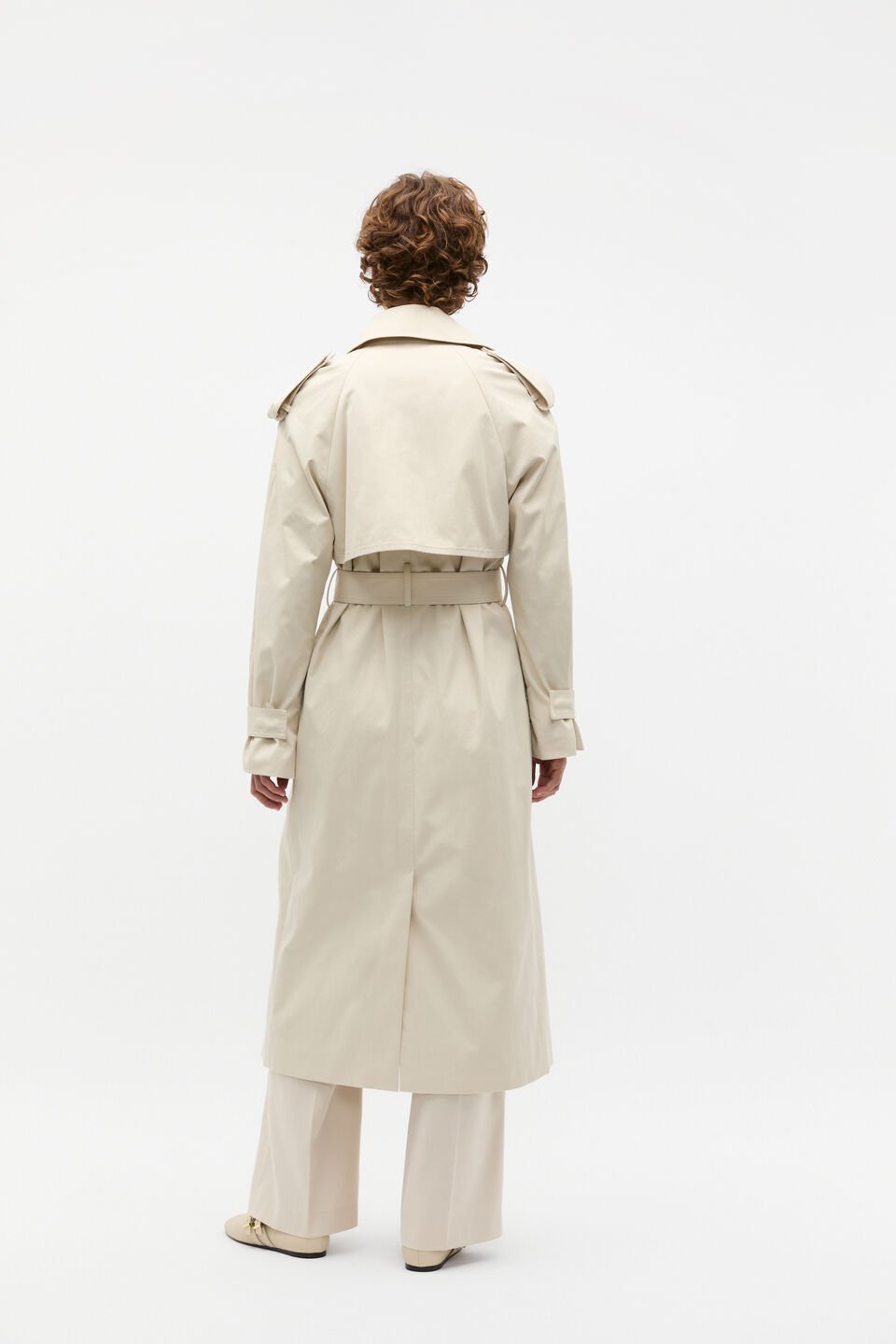 Minimalist Trench  Oat