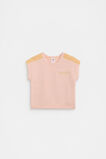 Spliced Logo Knit Tee  Pretty Pink  hi-res