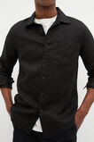 Linen Everyday Shirt  True Black  hi-res