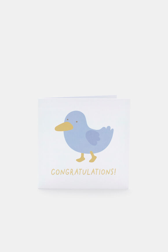 Congratulations Duck Card  Multi  hi-res
