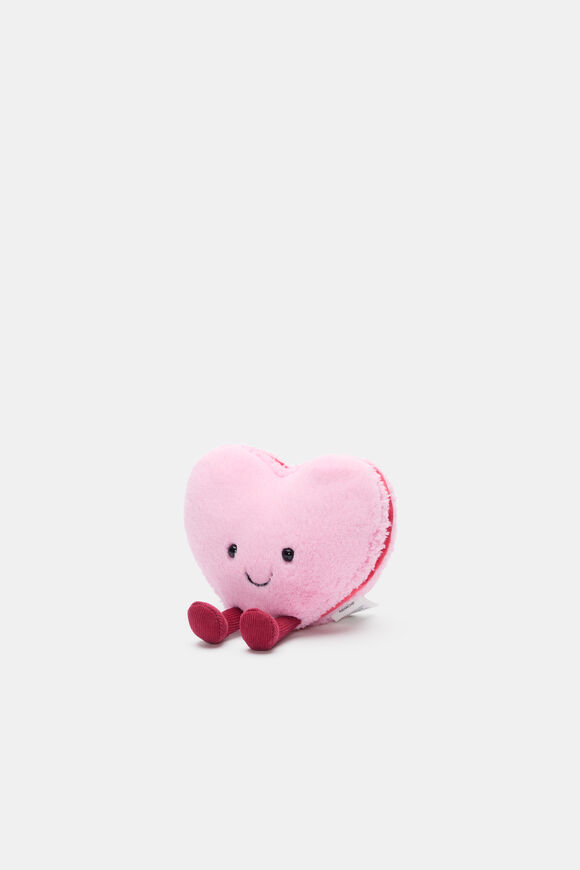 Jellycat Amuseables Macarons Pink Heart  Pink  hi-res