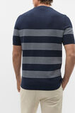 Stripe Knit Tee  Midnight Blue  hi-res