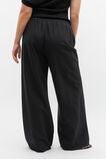 Gathered Waist Pant  Black  hi-res