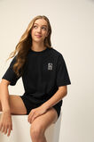Oversized Logo Tee  Black  hi-res