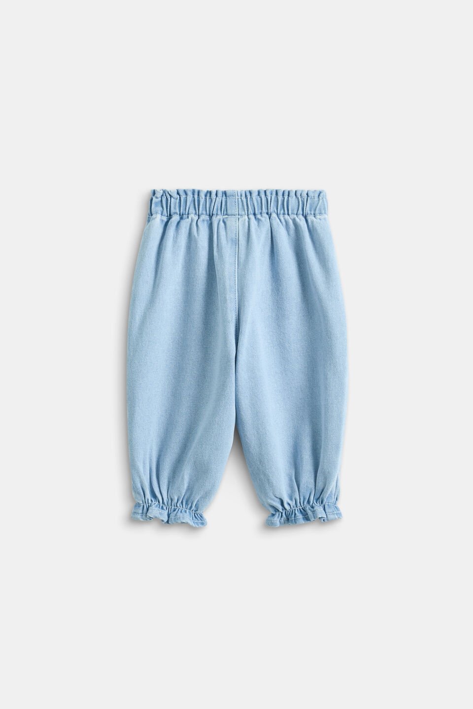 Heart Pocket Denim Jean  Cloud Blue Wash