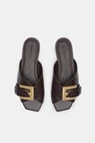 Kaya Buckle Slide  Chocolate  hi-res