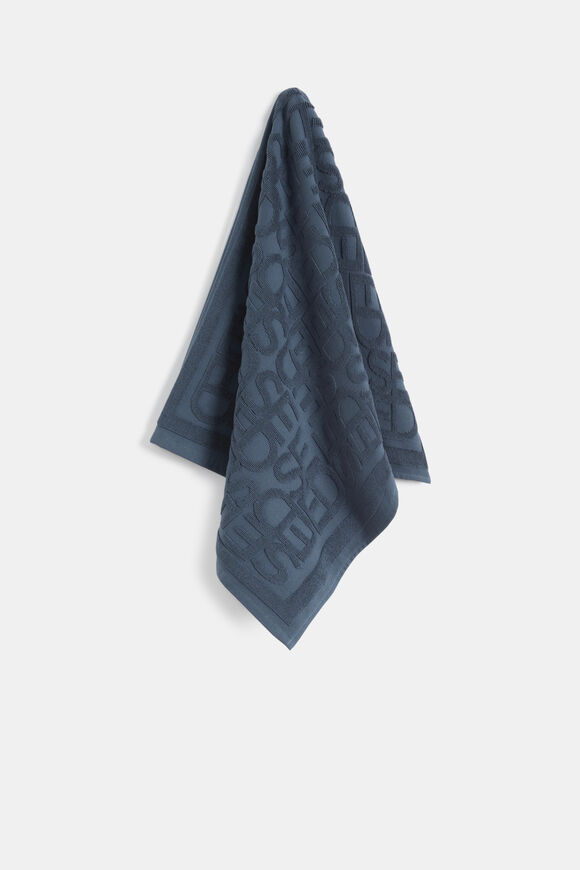 Seed Logo Tea Towel  Vintage Indigo  hi-res