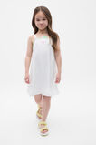 Scallop Spliced Dress  Canvas  hi-res