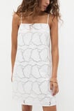 Cutwork Woven Mini Dress  Whisper White  hi-res