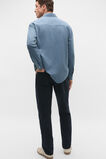 Relaxed Fit Brushed Cotton Shirt  Storm Blue  hi-res