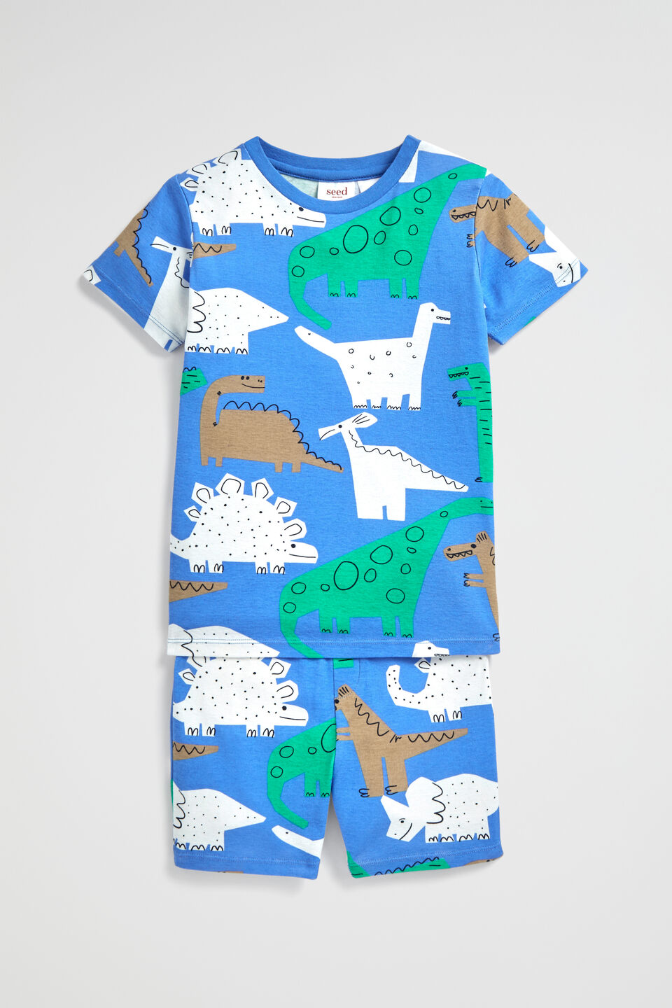 Dino Yardage Pyjama  Harbour Blue