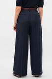 Wool Blend Pinstripe Trouser  Twilight Blue Stripe  hi-res