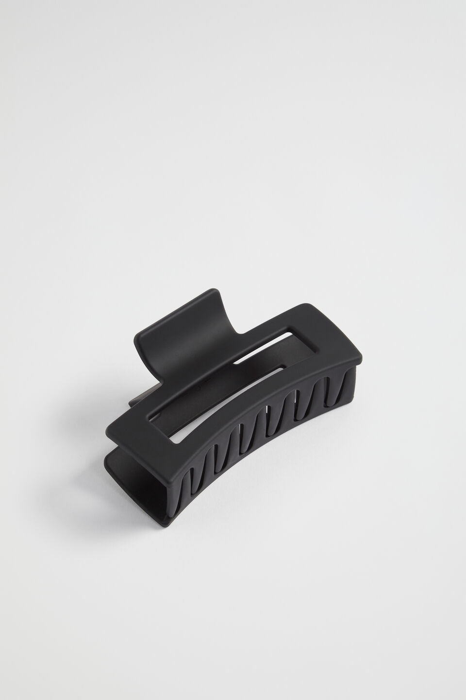 Rectangle Hair Claw  Black