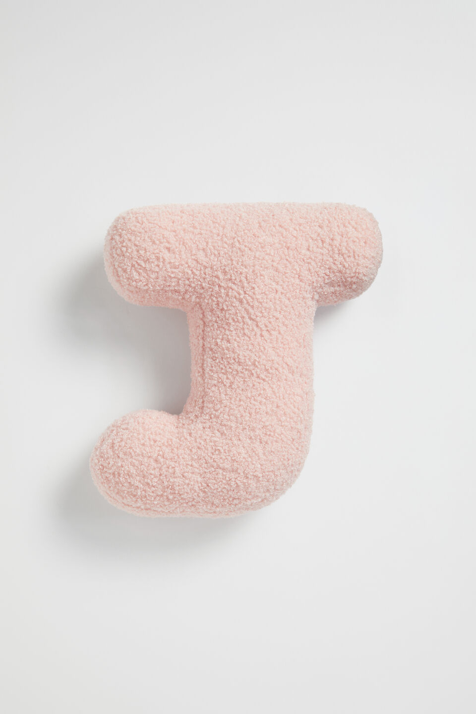 Teddy Initial Cushion Dusty Rose  J