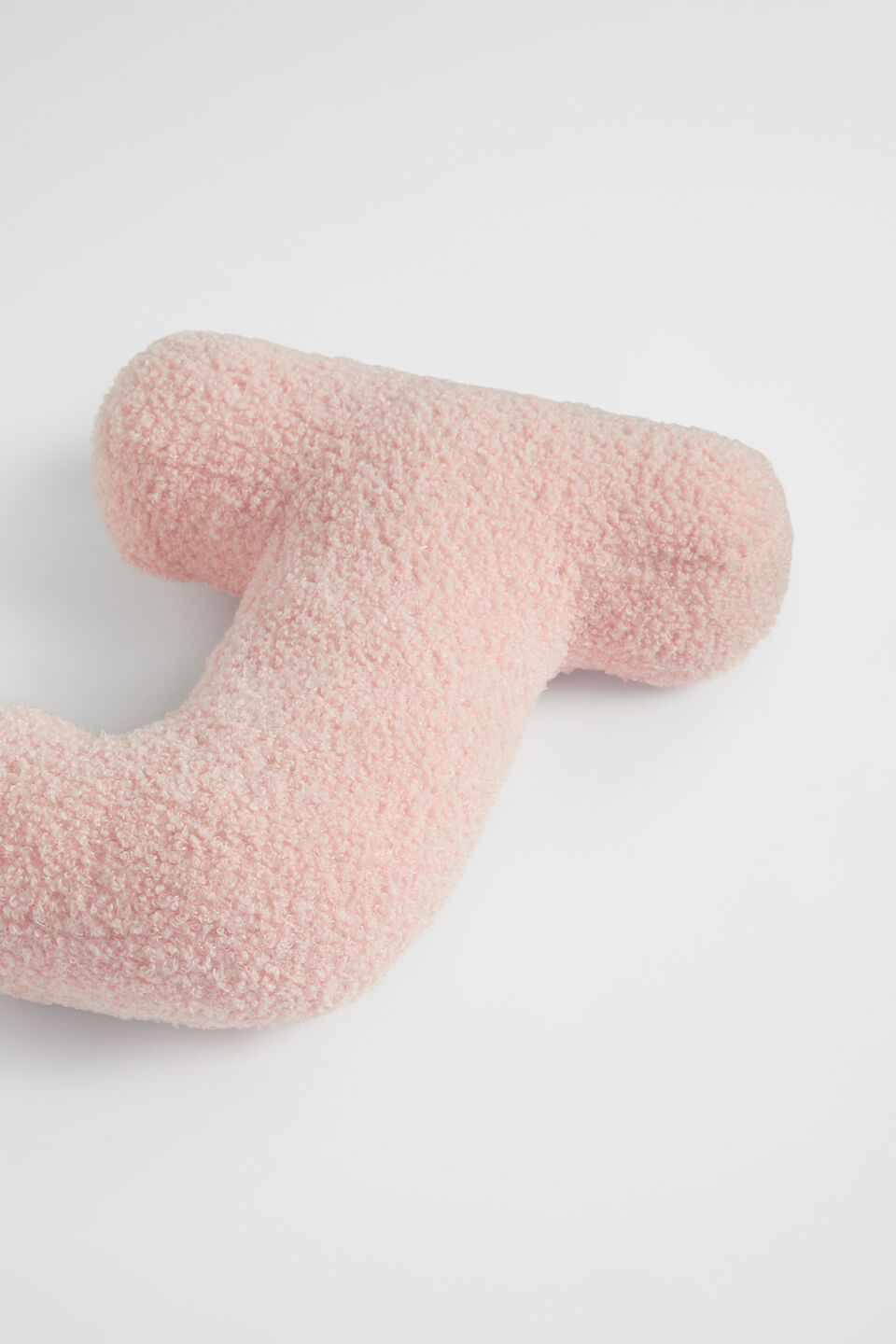 Teddy Initial Cushion Dusty Rose  J