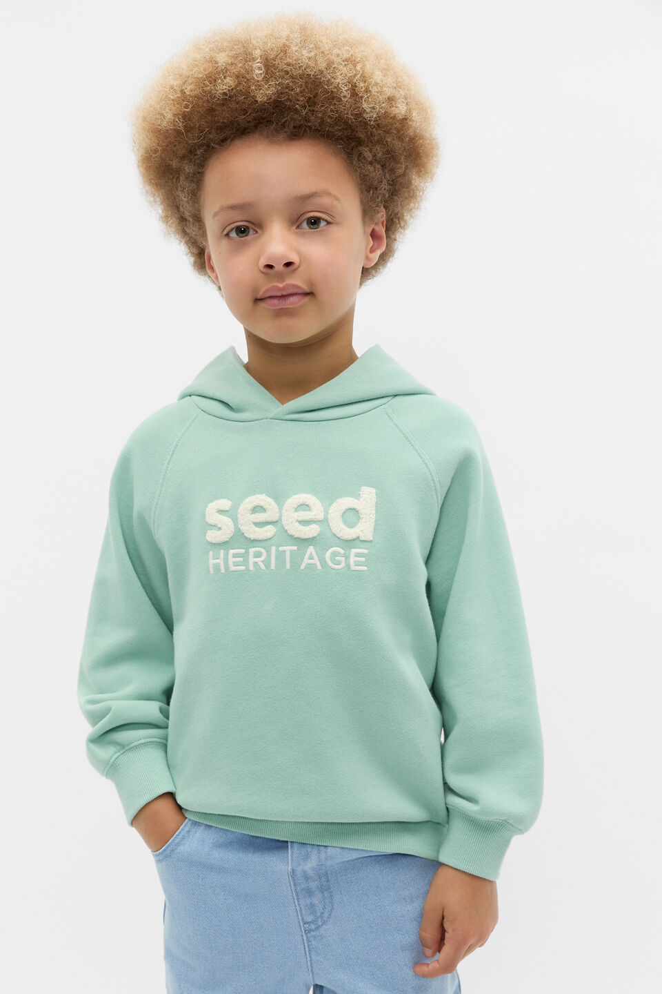 Logo Hoodie  Dark Mint