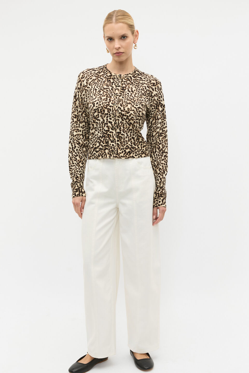 Leopard Print Cardi  Animal Print
