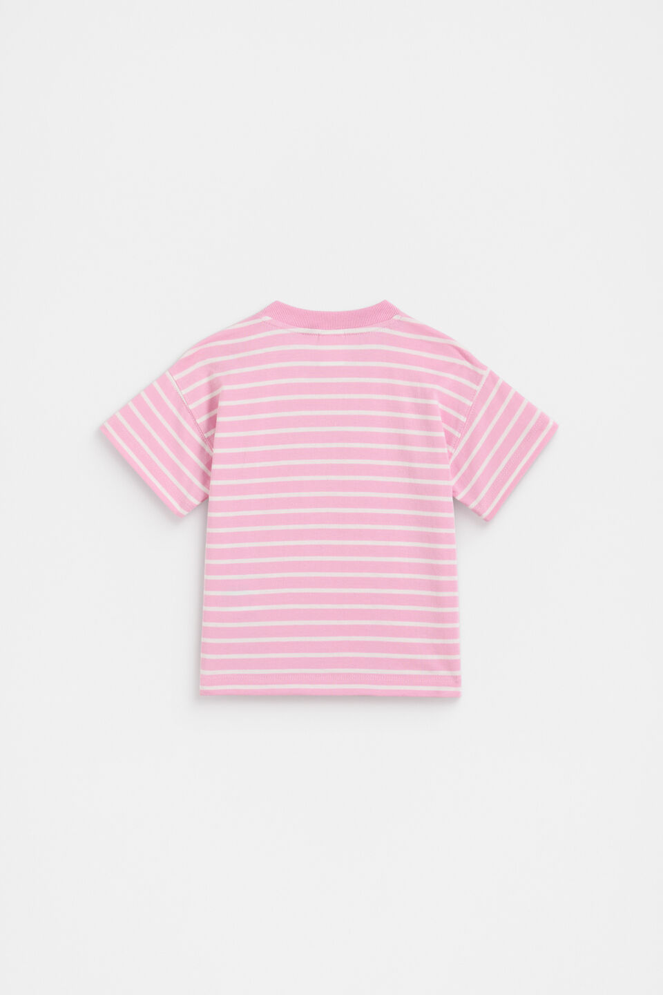 Core Stripe Tee  Candy Pink