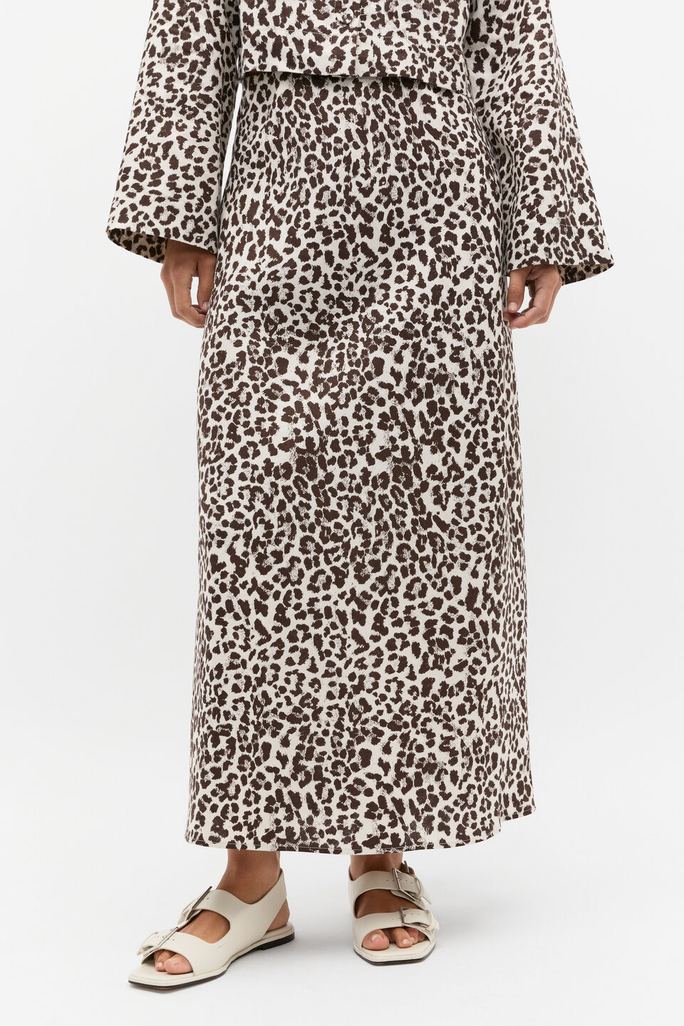 Linen Ocelot Skirt  Ocelot