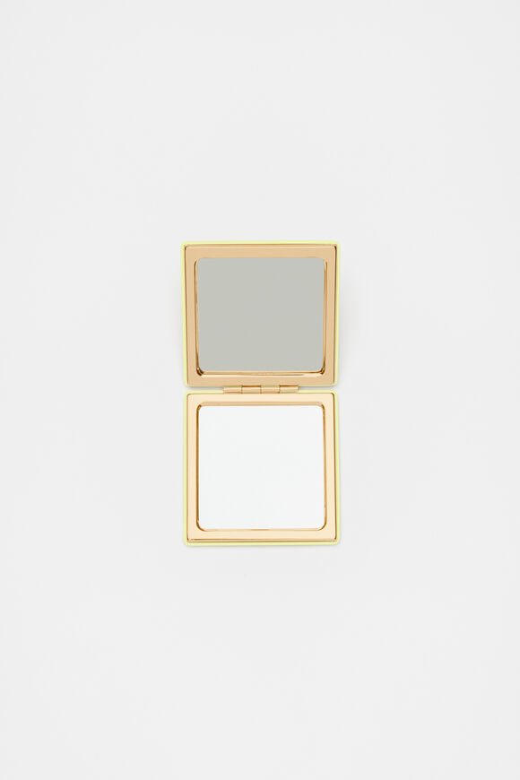 Compact Mirror  Lemongrass  hi-res